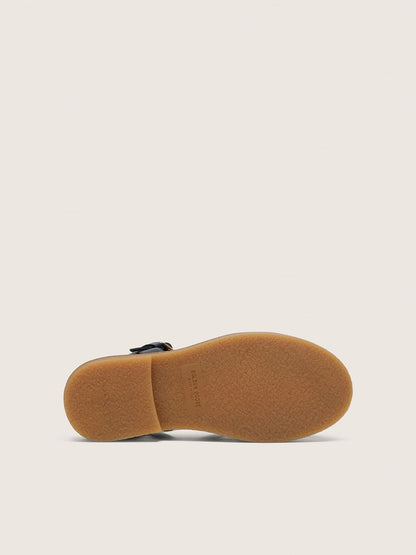 Young Maxime sandals in navy-blue leather - Golden Goose Kids