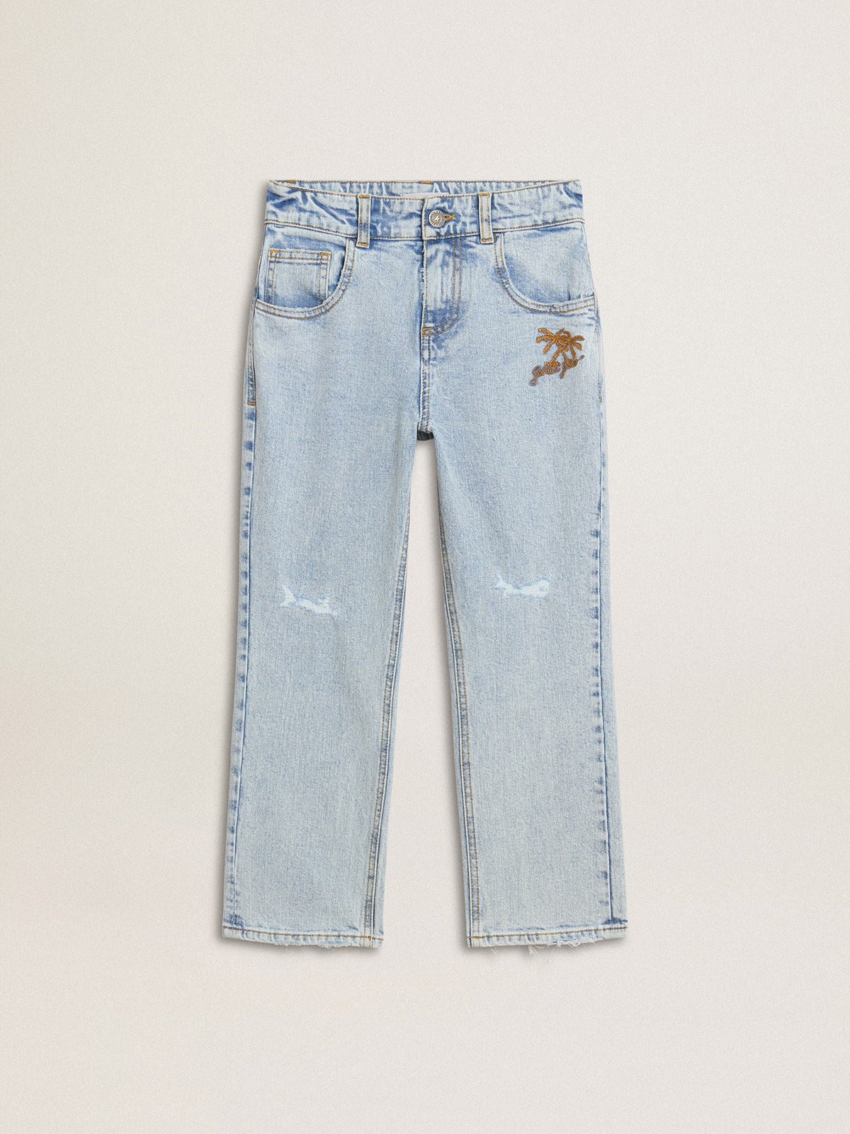 Boys' light denim jeans - Golden Goose Kids