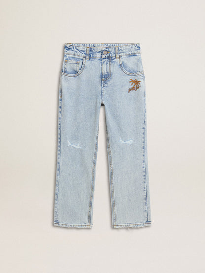 Boys' light denim jeans - Golden Goose Kids