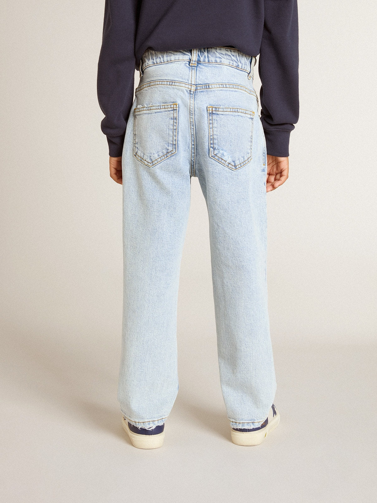 Boys' light denim jeans - Golden Goose Kids