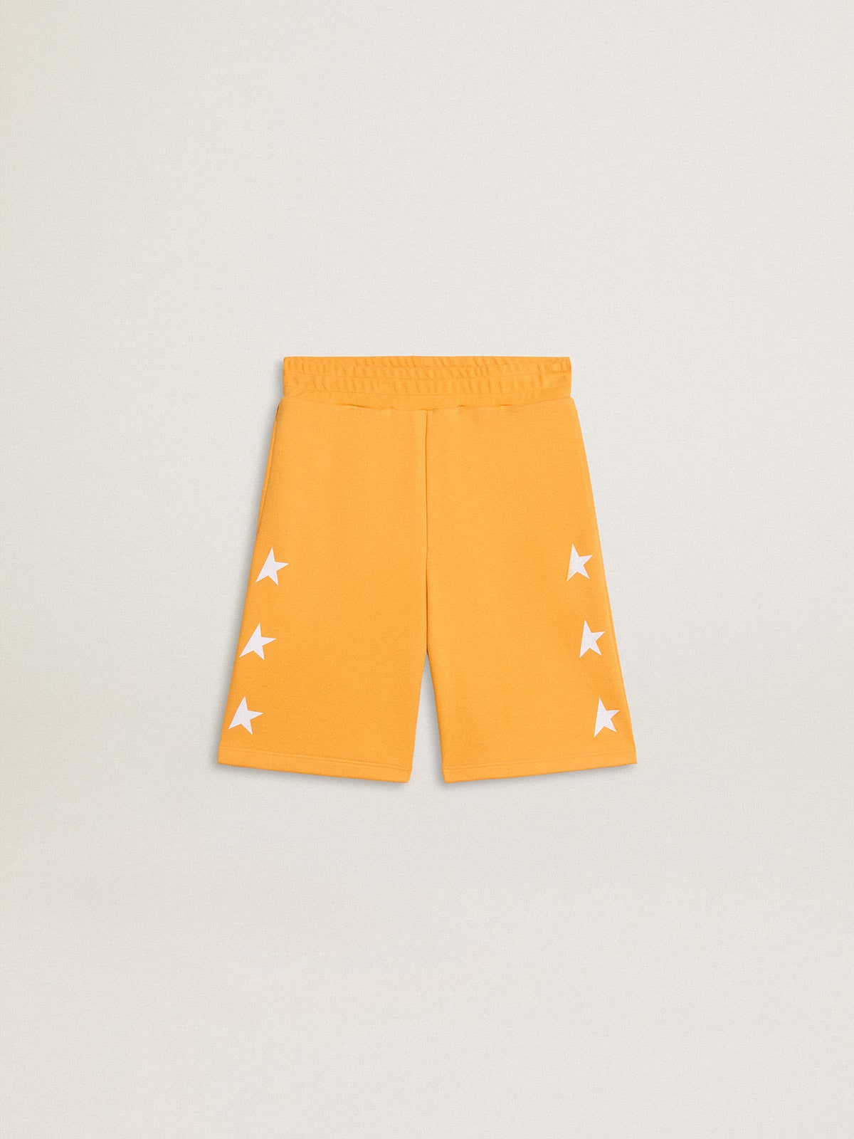 Boys' mustard yellow shorts - Golden Goose Kids